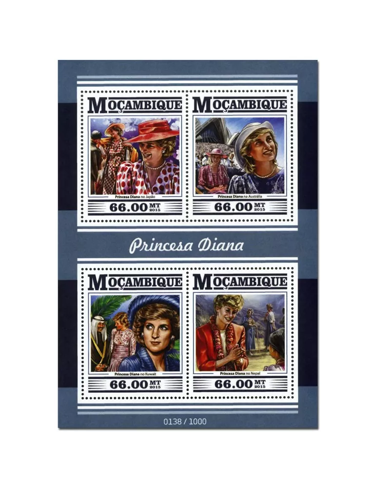 n° 6774 - Timbre MOZAMBIQUE Poste