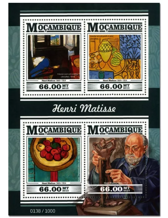 n° 6818 - Timbre MOZAMBIQUE Poste