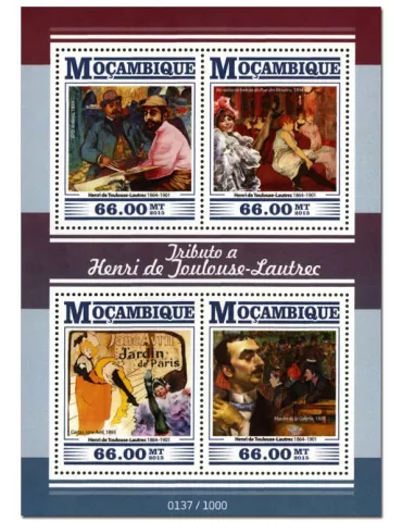 n° 6826 - Timbre MOZAMBIQUE Poste