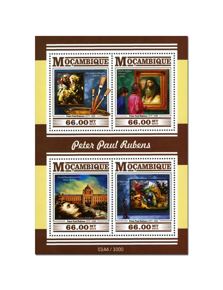 n° 6830 - Timbre MOZAMBIQUE Poste