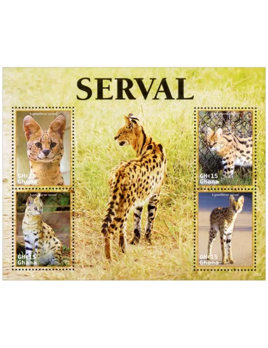 n° 3910/3913 - Timbre GHANA Poste