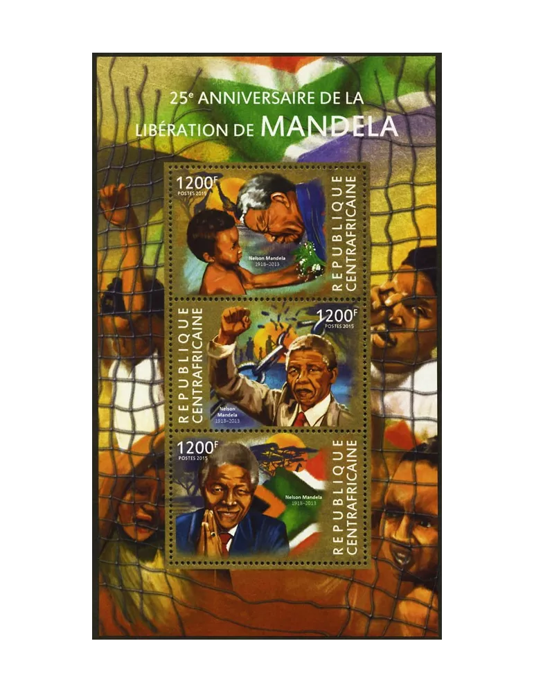 n° 3672 - Timbre CENTRAFRIQUE Poste