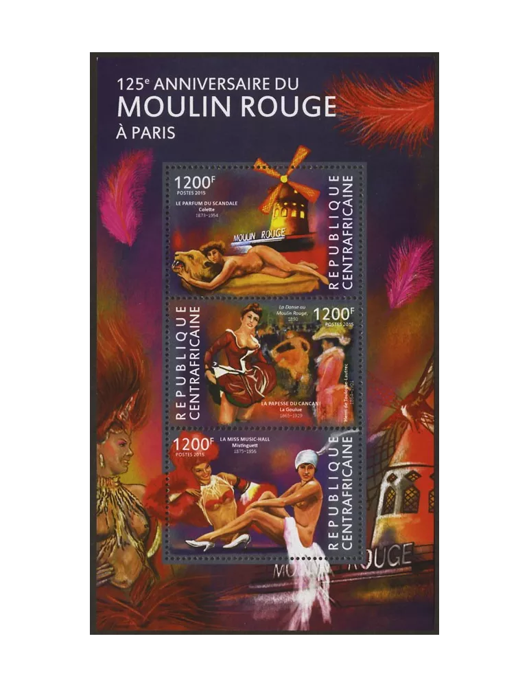 n° 3708 - Timbre CENTRAFRIQUE Poste