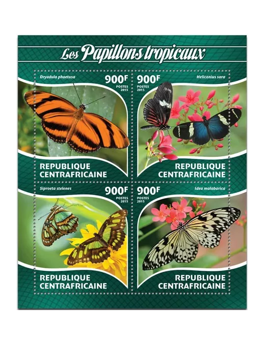 n° 3717 - Timbre CENTRAFRIQUE Poste