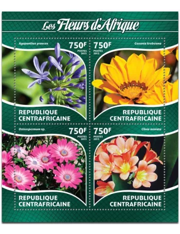 n° 3729 - Timbre CENTRAFRIQUE Poste