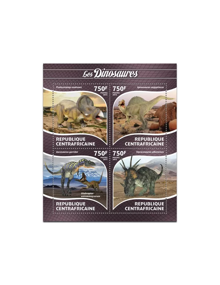 n° 3769 - Timbre CENTRAFRIQUE Poste