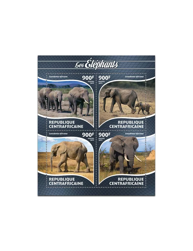 n° 3781 - Timbre CENTRAFRIQUE Poste