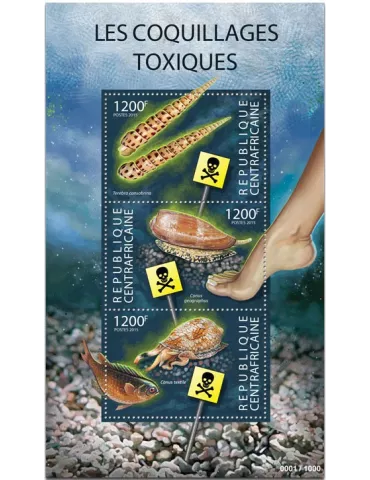 n° 3820 - Timbre CENTRAFRIQUE Poste