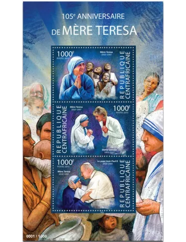 n° 3859 - Timbre CENTRAFRIQUE Poste