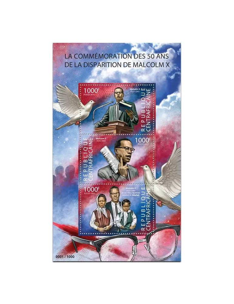 n° 3865 - Timbre CENTRAFRIQUE Poste