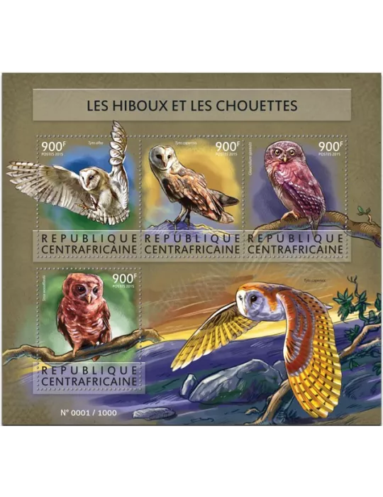 n° 3900 - Timbre CENTRAFRIQUE Poste