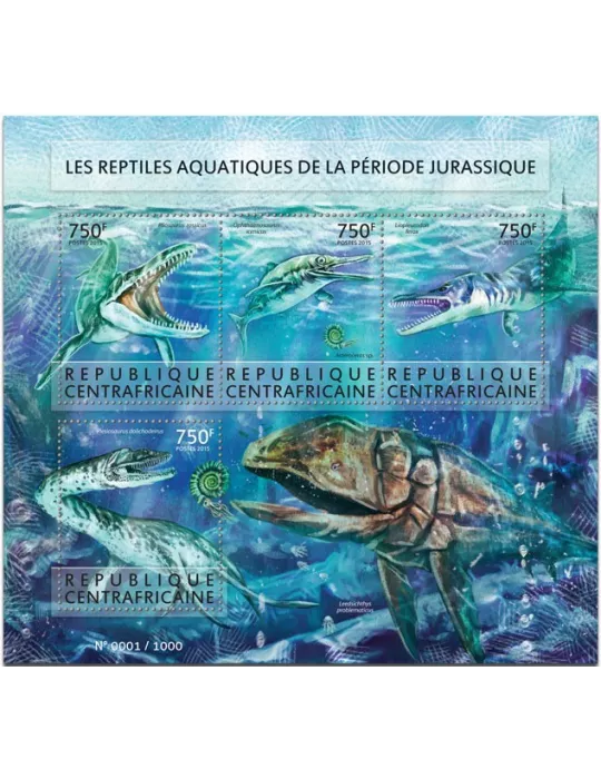 n° 3904 - Timbre CENTRAFRIQUE Poste