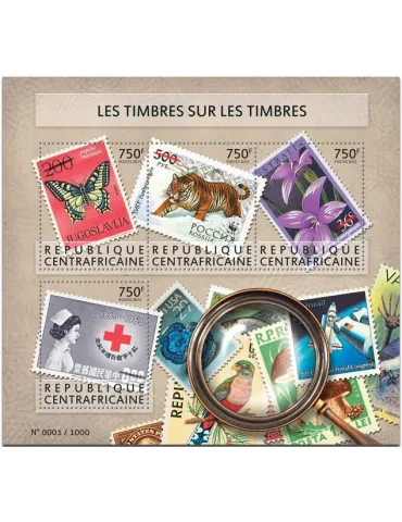 n° 3912 - Timbre CENTRAFRIQUE Poste