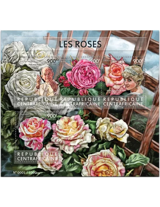 n° 3916 - Timbre CENTRAFRIQUE Poste