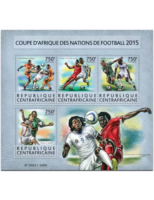 n° 3952 - Timbre CENTRAFRIQUE Poste