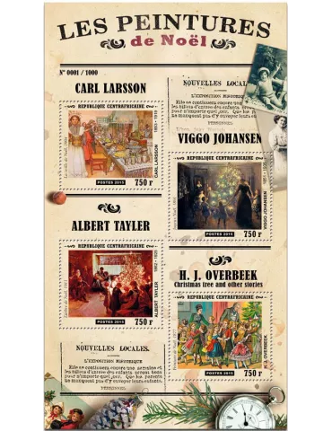 n° 3996 - Timbre CENTRAFRIQUE Poste