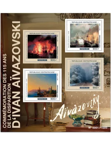 n° 4032 - Timbre CENTRAFRIQUE Poste