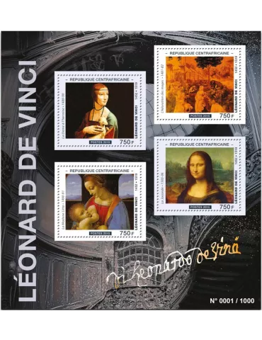 n° 4052 - Timbre CENTRAFRIQUE Poste