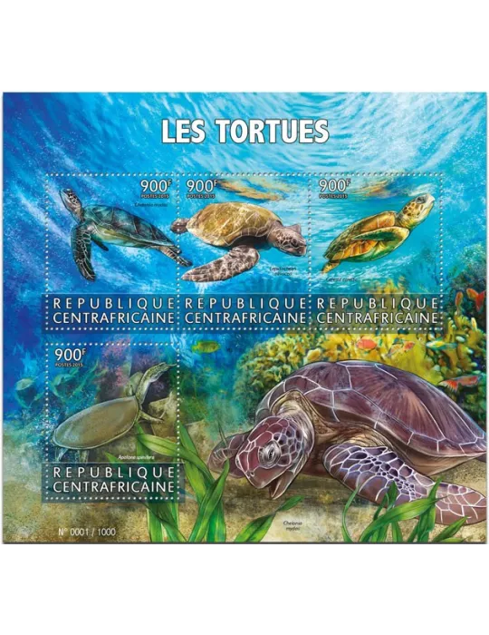 n° 4112 - Timbre CENTRAFRIQUE Poste