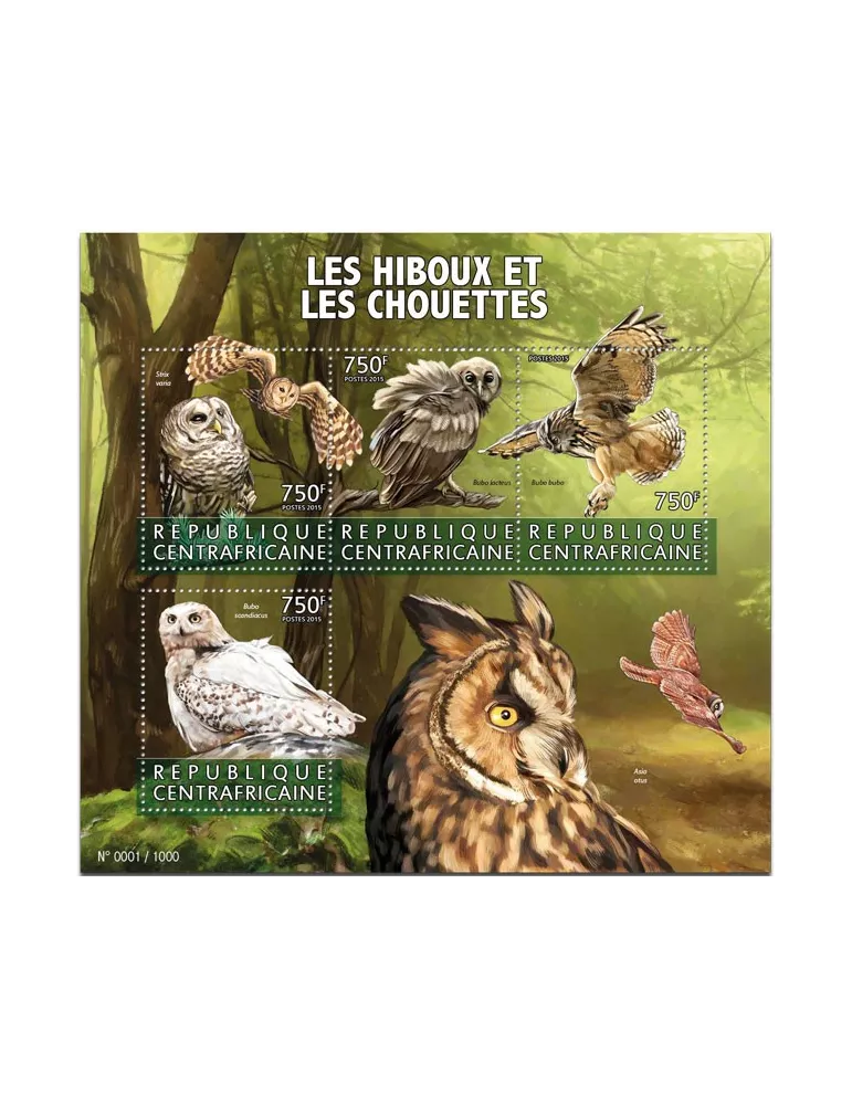 n° 4148 - Timbre CENTRAFRIQUE Poste