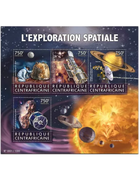 n° 4180 - Timbre CENTRAFRIQUE Poste