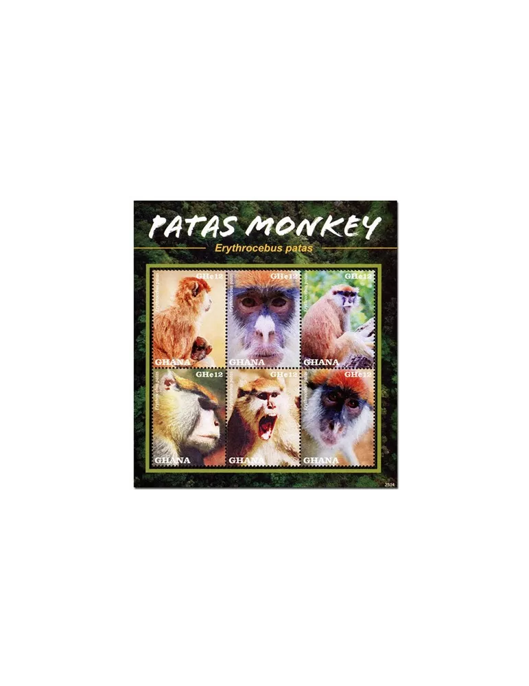 n° 3955/3960 - Timbre GHANA Poste