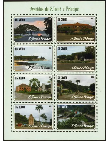 n° 4871 - Timbre SAINT-THOMAS ET PRINCE Poste