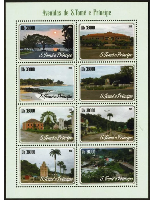 n° 4871 - Timbre SAINT-THOMAS ET PRINCE Poste