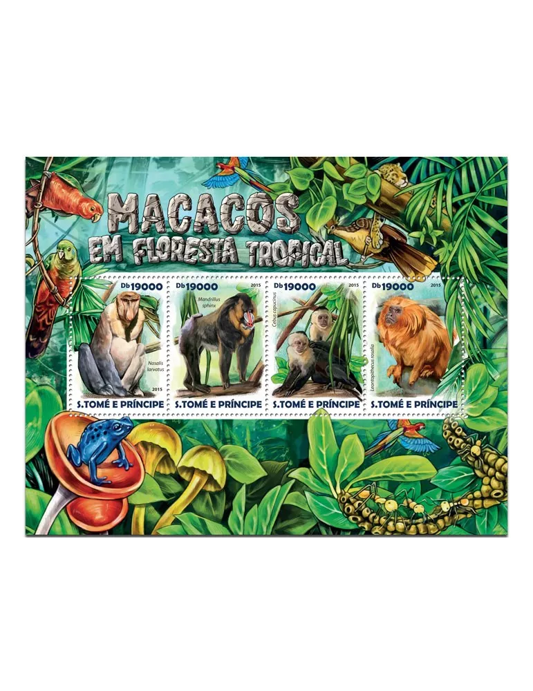 n° 4915 - Timbre SAINT-THOMAS ET PRINCE Poste