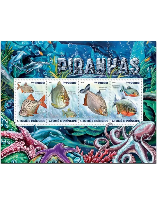 n° 4923 - Timbre SAINT-THOMAS ET PRINCE Poste