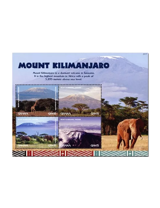 n° 3970/3973 - Timbre GHANA Poste