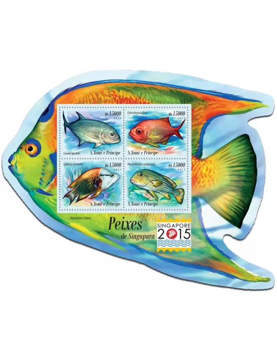 n° 4951 - Timbre SAINT-THOMAS ET PRINCE Poste