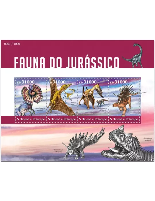 n° 4999 - Timbre SAINT-THOMAS ET PRINCE Poste