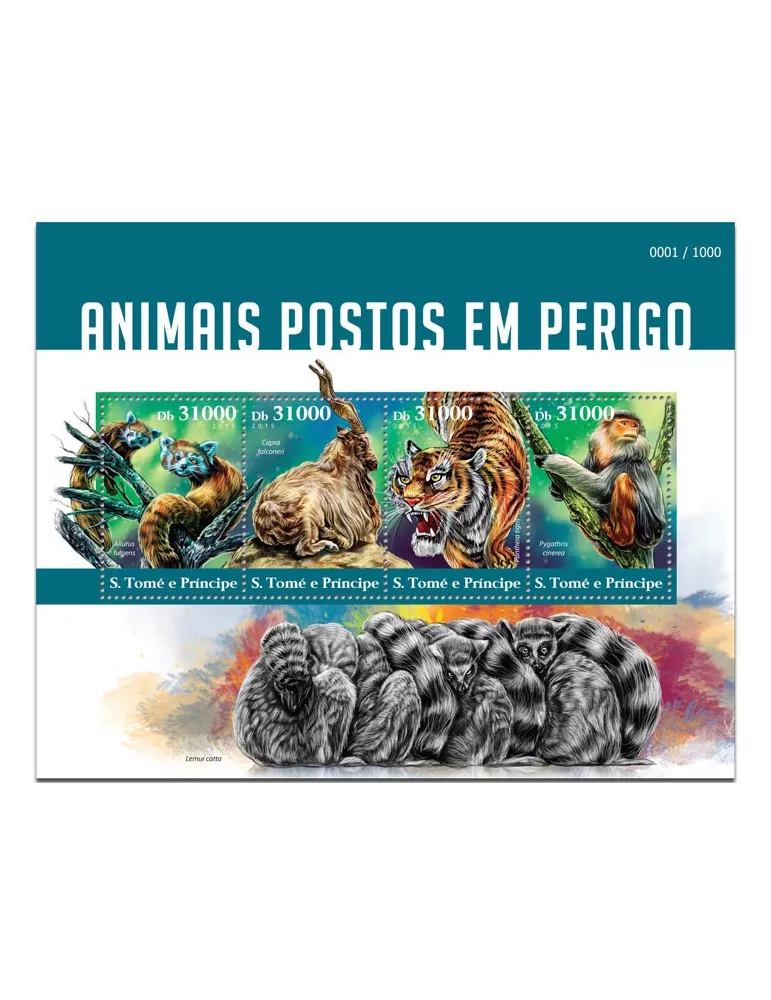 n° 5051 - Timbre SAINT-THOMAS ET PRINCE Poste