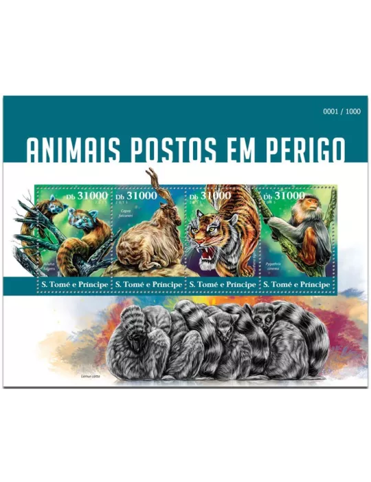 n° 5051 - Timbre SAINT-THOMAS ET PRINCE Poste