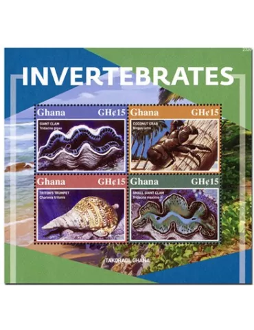 n° 3984/3987 - Timbre GHANA Poste
