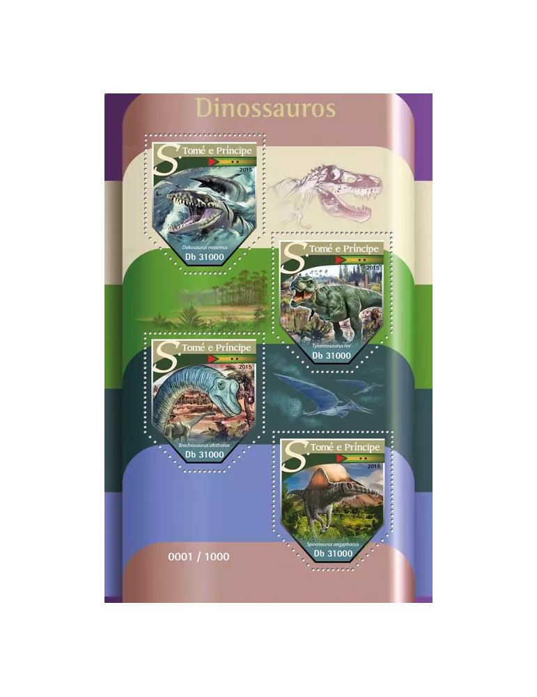 n° 5119 - Timbre SAINT-THOMAS ET PRINCE Poste