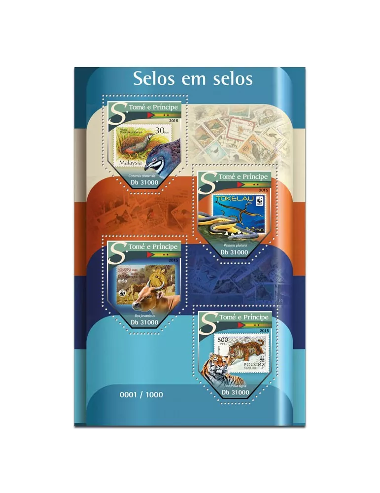 n° 5167 - Timbre SAINT-THOMAS ET PRINCE Poste