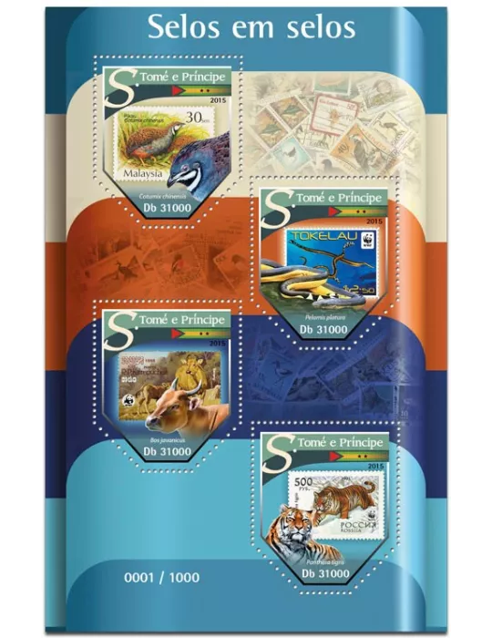 n° 5167 - Timbre SAINT-THOMAS ET PRINCE Poste