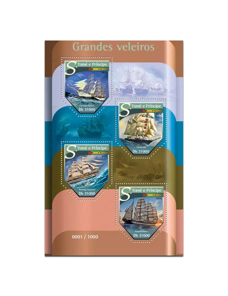 n° 5179 - Timbre SAINT-THOMAS ET PRINCE Poste