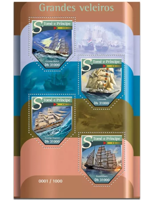 n° 5179 - Timbre SAINT-THOMAS ET PRINCE Poste