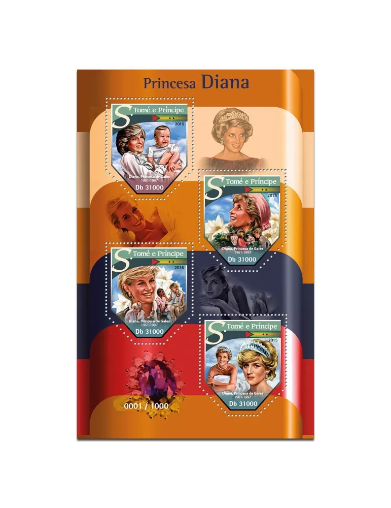 n° 5187 - Timbre SAINT-THOMAS ET PRINCE Poste