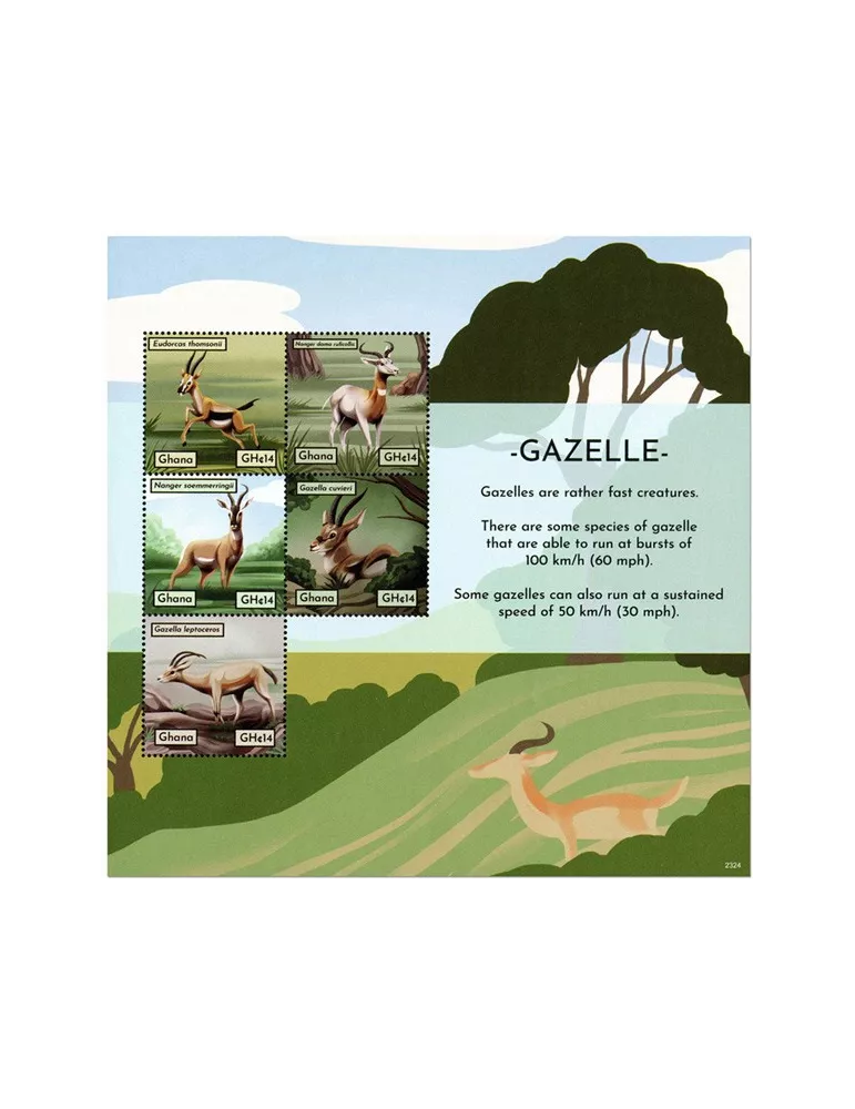 n° 4003/4007 - Timbre GHANA Poste