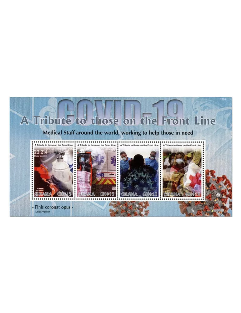 n° 4022/4025 - Timbre GHANA Poste