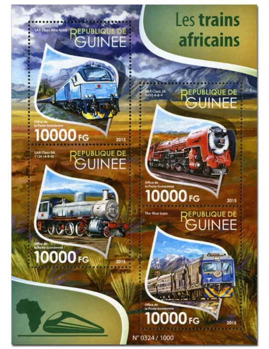 n° 8006 - Timbre GUINÉE Poste