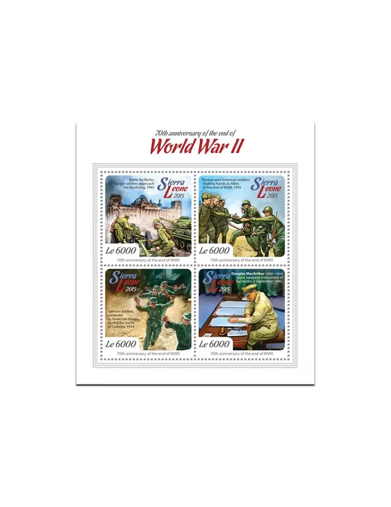 n° 5085 - Timbre SIERRA LEONE Poste