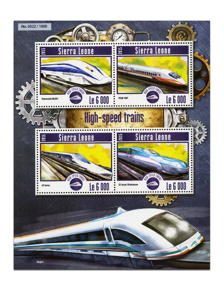 n° 5173 - Timbre SIERRA LEONE Poste