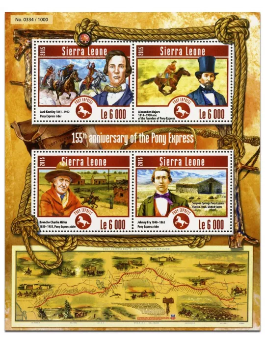 n° 5229 - Timbre SIERRA LEONE Poste