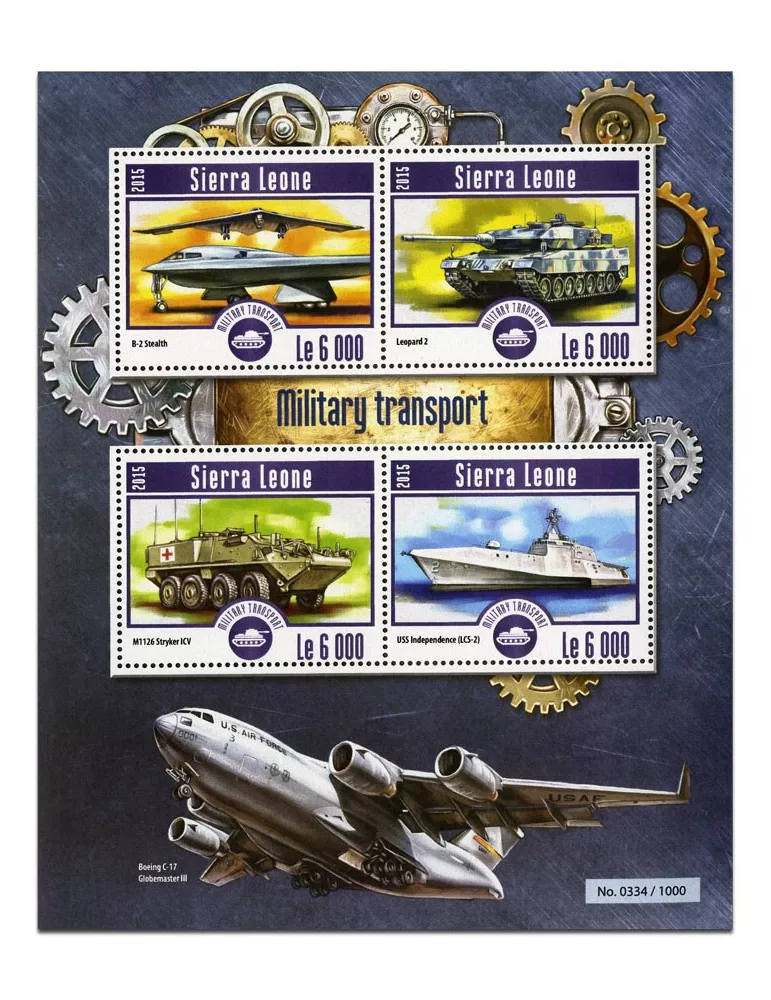 n° 5233 - Timbre SIERRA LEONE Poste