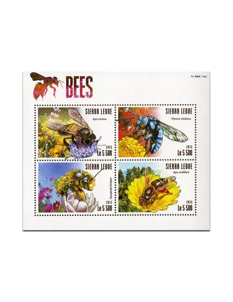 n° 5241 - Timbre SIERRA LEONE Poste